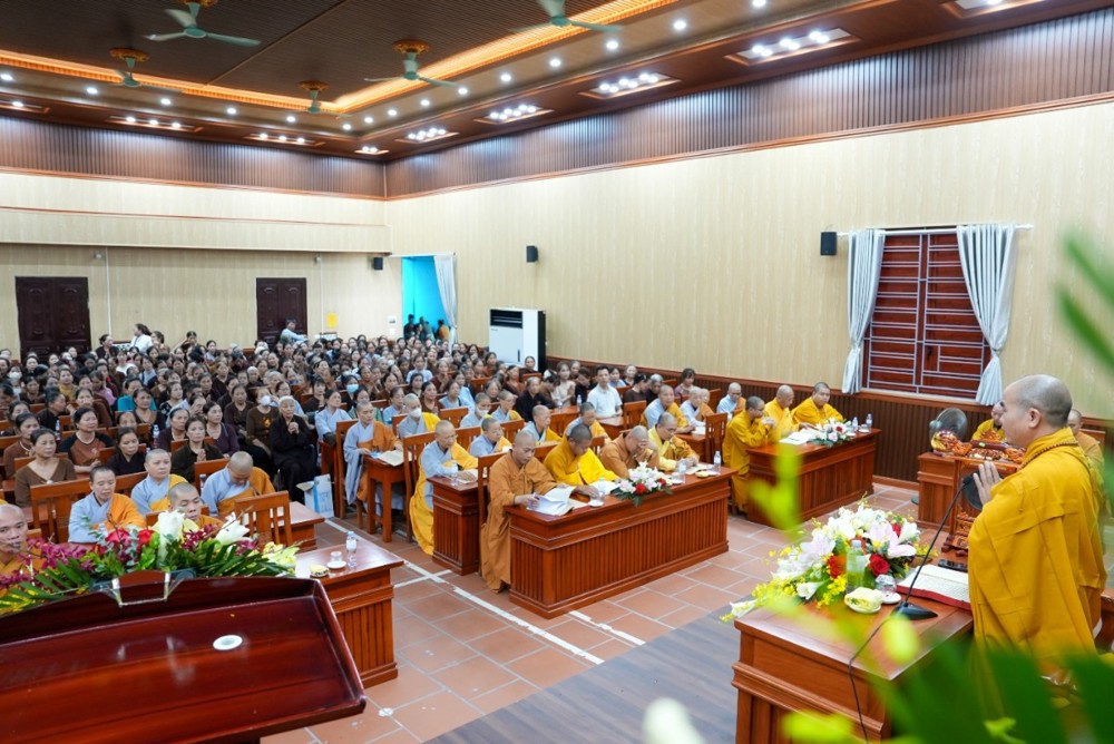 69 Tăng Ni Hành Giả Trường Hạ Khê Hồi Khai Pháp Khóa An Cư Kiết Hạ PL.2569