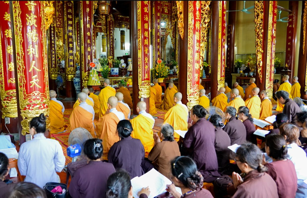 Hà Nội: Hạ trường Khuyến Lương trang nghiêm tổ chức Lễ Khai pháp An cư kiết hạ PL.2569-DL2025