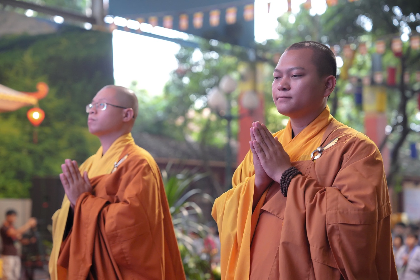 A group of men in robes praying AI-generated content may be incorrect.