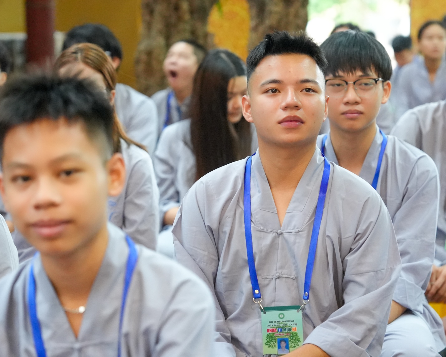A group of people wearing matching outfits AI-generated content may be incorrect.