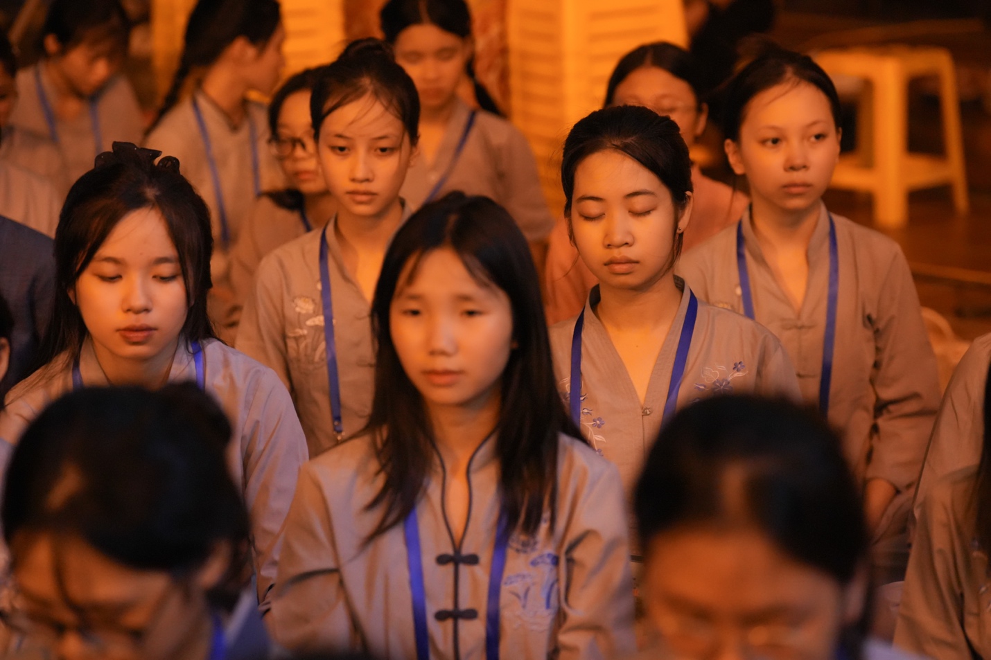 A group of women wearing matching outfits AI-generated content may be incorrect.