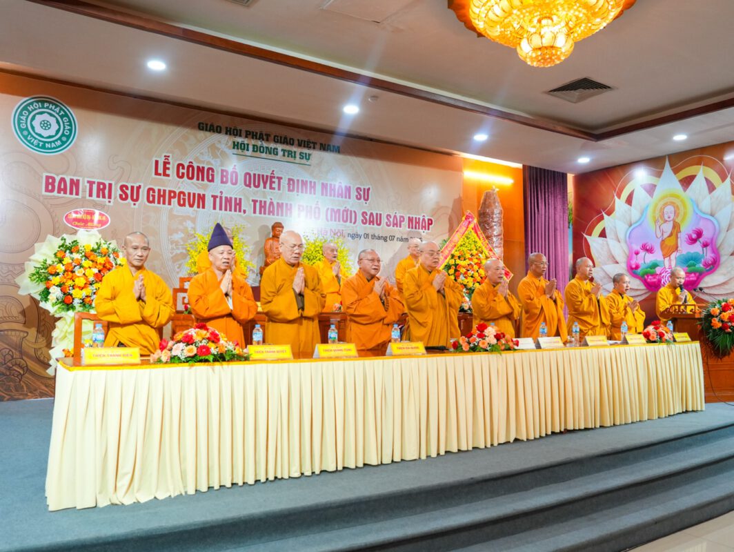 GHPGVN kiện toàn tổ chức, công bố nhân sự chủ chốt các Ban Trị sự tại 8 tỉnh, thành phía Bắc