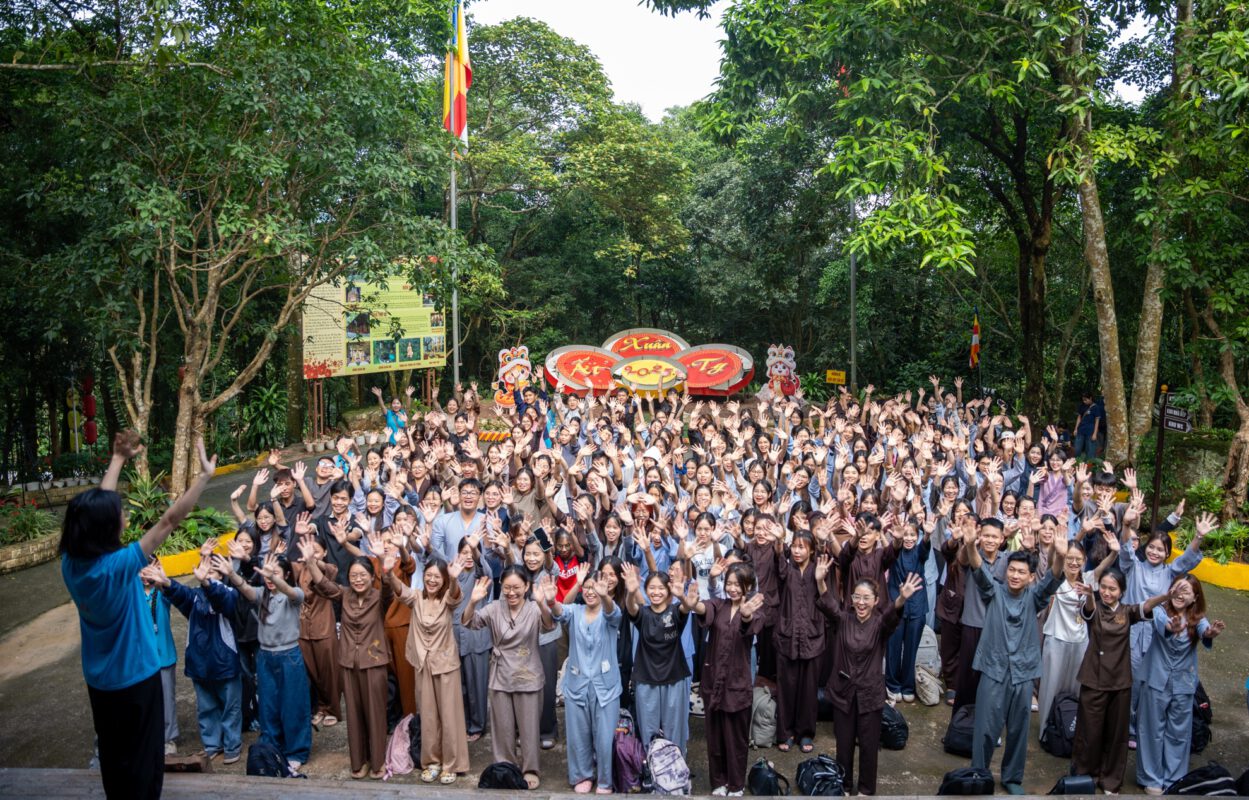 Khóa tu “Đường về Núi Tản” Kỳ II – Nơi trải nghiệm an lạc của các bạn sinh viên cho mùa hè ý nghĩa