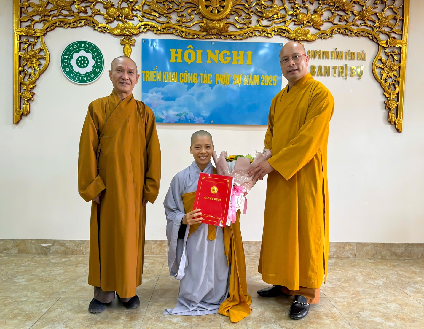 A group of people in robes AI-generated content may be incorrect.