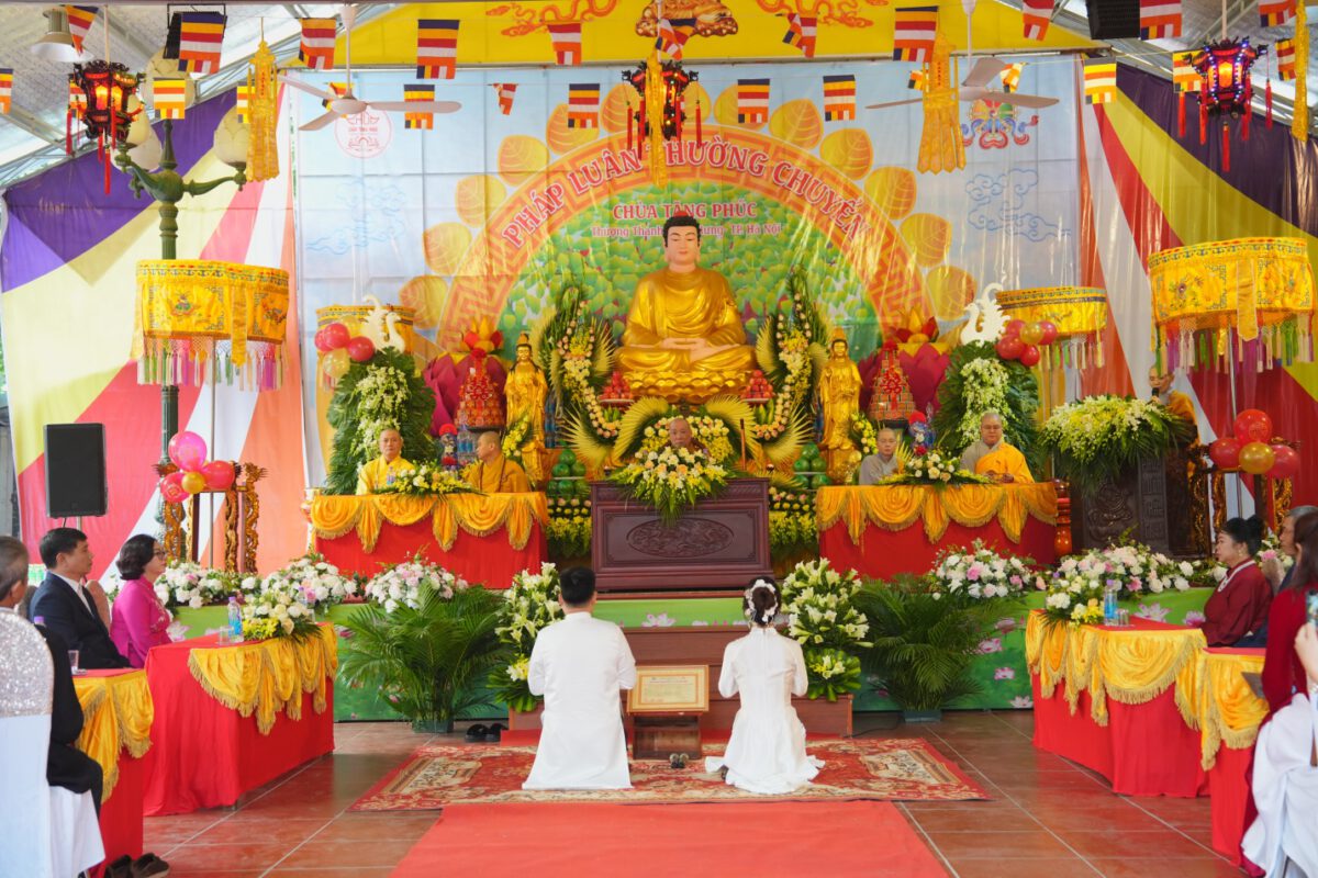 Ấm áp lễ hằng thuận tại chùa Tăng Phúc