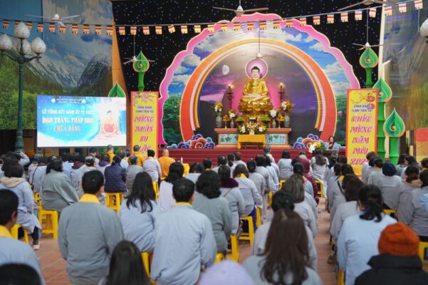 Đạo tràng Pháp Hoa chùa Bằng (Hà Nội), chùa Đại Thành (tỉnh Bắc Ninh) tổng kết hoạt động năm 2025