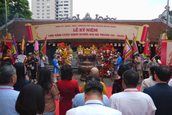 Trang nghiêm khai hội truyền thống kỷ niệm Khởi nghĩa Hai Bà Trưng