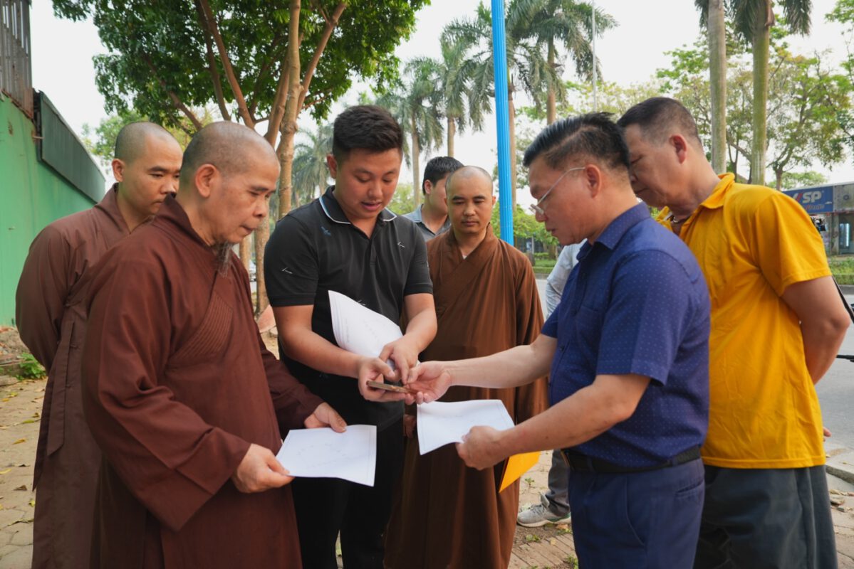 Hà Nội: Hoàn tất cắm mốc, bàn giao ranh giới dự án Trung tâm Văn hóa Phật giáo Thủ đô