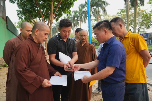 Hà Nội: Hoàn tất cắm mốc, bàn giao ranh giới dự án Trung tâm Văn hóa Phật giáo Thủ đô