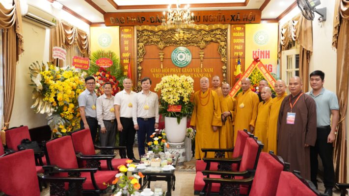 Cục An ninh Nội địa (Bộ Công an) chúc mừng TW GHPGVN nhân Đại lễ Phật đản PL.2570