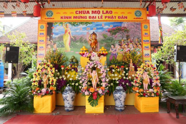 Chùa Mộ Lao hân hoan kính mừng Đại lễ Phật đản PL. 2570
