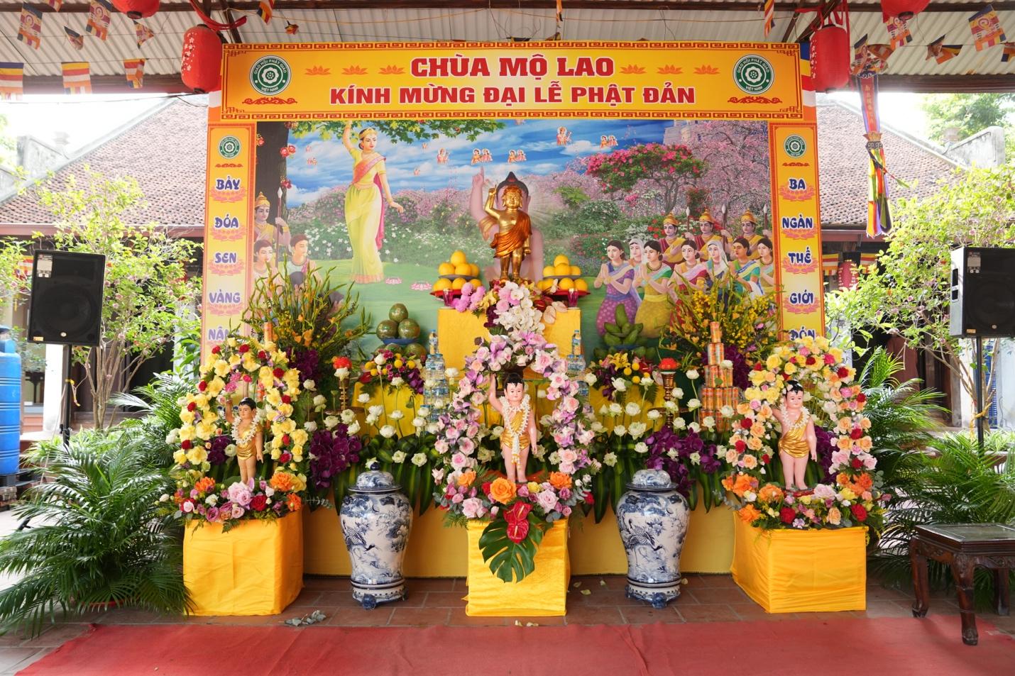 Chùa Mộ Lao hân hoan kính mừng Đại lễ Phật đản PL. 2570
