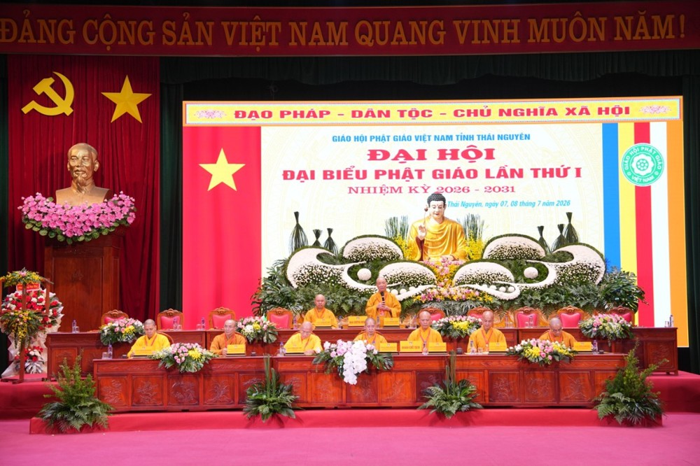 Thái Nguyên: Ngày làm việc thứ nhất Đại hội đại biểu Phật giáo tỉnh lần thứ I, nhiệm kỳ 2026 – 2031